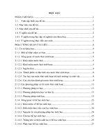 luận văn nghiên cứu khả năng xử lý nước thải sinh hoạt bằng màng sinh học