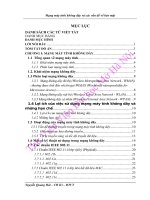 Luận văn thạc sĩ nghiên cứu mạng máy tính không dây và vấn đề bảo mật