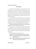 Hoàn thiện hoạt động phân tích tài chính của công ty cổ phần vận tải thuỷ i