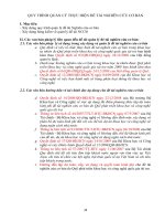 QUY TRÌNH QUẢN LÝ THỰC HIỆN ĐỀ TÀI NGHIÊN CỨU CƠ BẢN