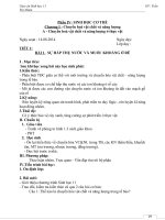 giáo án sinh 11 tích hợp lồng ghép giáo dục môi trường