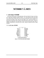 Tài liệu MT8888 và 8051