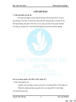 tăng cường thu hút và sử dụng nguồn vốn oda ở tỉnh nghệ an