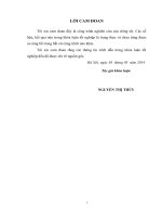 Giải pháp phát triển nghề làm nón tại làng chuông,  xã phương trung, huyện thanh oai, thành phố hà nội