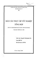 Thực tập tại chi nhánh ngân hàng thương mại cổ phần hàng hải, hai bà trưng, hà nội