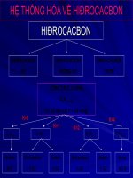 hệ thống hóa hiđrocacbon
