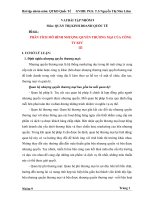 Bài tập quản trị kinh doanh quốc tế   PHÂN TÍCH mô HÌNH NHƯỢNG QUYỀN THƯƠNG mại