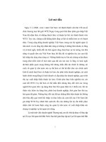 Hoàn thiện quy trình thủ tục hải quan đối với hàng hóa xuất nhập khẩu tại chi cục hải quan tỉnh bắc ninh