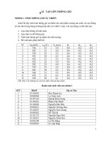 Bài tập lớn: Tính toán thiết kế hệ thống thông gió trong xưởng làm việc để xử lý bụi máy mài