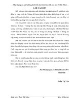 Thực trạng và giải pháp phát triển loại hình du lịch văn hóa ở bắc ninh