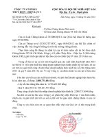 công ty cổ phần thủy điện điện lực 3 báo cáo tài chính quý 4 năm 2013