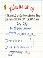 giáo án hóa 11 hóa hữu cơ