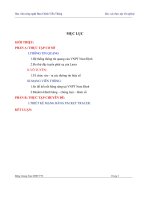 Thiết kế mạng bằng Packet Tracer tại VNPT Nam Định