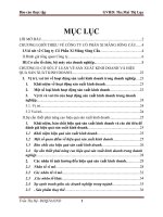 Đồ Án Tốt Nghiệp - Một Số Biện Pháp Nhằm Nâng Cao Hiệu Quả Sản Xuất Kinh Doanh Tại Công Ty CP Xi Măng Sông Cầu