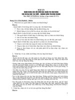 đáp án tóm tắt môn quản trị bán hàng