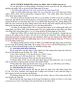 Thủ thuật chuyển từ PDF sang Word