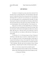 Một số biện pháp nhằm đẩy mạnh tiêu thụ sản phẩm tại công ty thương mại viễn đông