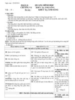 Giáo án Vật lí 11 cơ bản