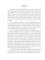 TÌNH yêu GIỮA MR DARCY AND MS ELIZABETH TRONG TÁC PHẨM KIÊU HÃNH VÀ  ĐỊNH KIẾN CÙA JANE AUSTEN