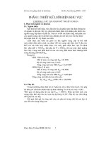 Thiết kế lưới điện và phương án nối dây sao cho đạt được hiệu quả kinh tế kĩ thuật cao nhất