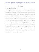 MỘT SỐ GIẢI PHÁP NHẰM HOÀN THIỆN CÔNG TÁC QUẢN LÝ CHẤT LƯỢNG SẢN PHẨMSỢI TẠI CÔNG TY CỔ PHẦN DỆT VĨNH PHÚ