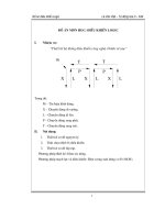 Thiết kế hệ thống điều khiển công nghệ với hình vẽ cho trước