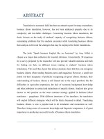 KHÓ KHĂN của SINH VIÊN KHI DỊCH ANH VIỆT THÀNH NGỮ KINH tế TRONG QUYỂN SÁCH nói TIẾNG ANH KINH tế NHƯ NGƯỜI mỹ của AMY GILLETT