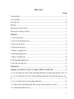 TỔ CHỨC DẠY HỌC PHẦN QUANG HÌNH HỌC LỚP 11 NÂNG CAO THEO ĐỊNH HƯỚNG DẠY HỌC NÊU VẤN ĐỀ NHẰM PHÁT HUY TÍNH TÍCH CỰC TRONG HỌC TẬP CỦA H