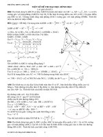 Hình học cổ điển có lời giải chi tiết