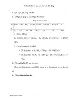 Thiết kế tính toán cọc cầu dầm nhà dân dụng