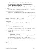 hình học tọa độ hay ôn thi đại học