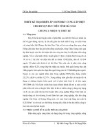 Thiết kế trạm biến áp 110 35 10kv cung cấp điện cho huyện Duy Tiên tỉnh Hà Nam