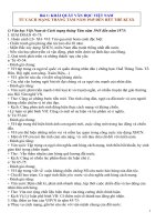 ÔN THI tốt NGHIỆP NGỮ văn 12  một số văn bản  HKI