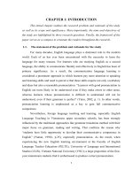 NGHIÊN cứu NĂNG lực tự học của SINH VIÊN năm NHẤT TRONG VIỆC học NGỮ âm tại KHOA sư PHẠM TIẾNG ANH, ĐHNN, ĐHQGHN