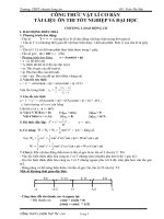 lý thuyết tổng hợp môn lý