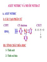 bài 12 axit nitric và muối nitrat