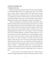 ẢNH HƯỞNG của một vài yếu tố văn hóa VIỆT NAM đến NHẬN xét CHÉO TRONG môn VIẾT của SINH VIÊN năm NHẤT TRƯỜNG đại học NGOẠI NGỮ   ĐHQGHN