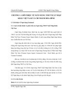 Giải pháp và kiến nghị nhằm nâng cao hiệu quả tín dụng trung và dài hạn tại ngân hàng thương mại cổ phần xuất nhập khẩu Việt Nam chi nhánh Hòa Bình