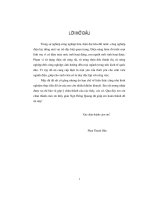 Thiết kế tính toán mạng điện cho một phân xưởng