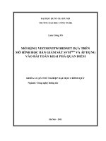 Mở rộng VietSentiWordNet dựa trên mô hình học bán giám sát SVMlight và áp dụng vào bài toán khai phá quan điểm