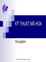 Kỹ thuật mã hóa dữ liệu