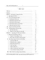 Nghiên cứu, ứng dụng SCADA quản lý hệ thống cấp nước, thoát nước