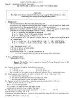 Giáo án hóa lớp 10 nâng cao theo các chủ đề ôn thi đại học