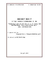 Tuyên truyền, phổ biến kiến thức về sở hữu trí tuệ trên Đài Phát thanh truyền hình tỉnh Quảng Trị