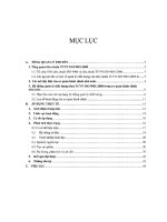 Quản trị chất lượng phân tích thực trạng áp dụng iso 90012008 tại SATC