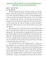 SKKN một số biện pháp rèn kỹ năng tập viết đoạn đối thoại trong môn tập làm văn cho học sinh lớp 5