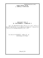 Tình hình nhiểm khuẩn hô hấp cấp trẻ em dưới 05 tuổi tại Quảng Trị năm 2010. Đề xuất giải pháp thực hiện làm giảm tử vong, giảm mắc bệnh, giảm lạm dụng kháng sinh giai đoạn 2011 2015