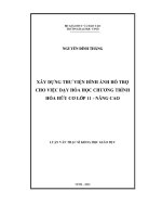 Xây dựng thư viện hình ảnh hỗ trợ cho việc dạy hóa học chương trình hóa hữu cơ lớp 11  nâng cao