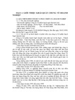 phân tích hoạt động sản xuất kinh doanh của doanh nghiệp cổ phần gạch ngói quỳnh lâm