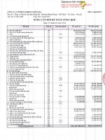 công ty cổ phần someco sông đà bảng cân đối kế toán tổng hợp báo cáo lưu chuyển tiền tệ báo cáo kết quả hoạt động kinh doanh báo cáo tài chính 31 tháng 3 năm 2014